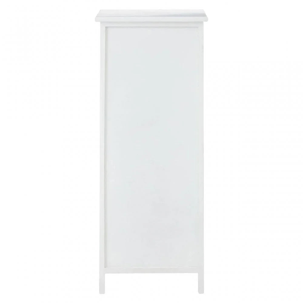 Kensington White 5 Drawers Tri Colour Chest