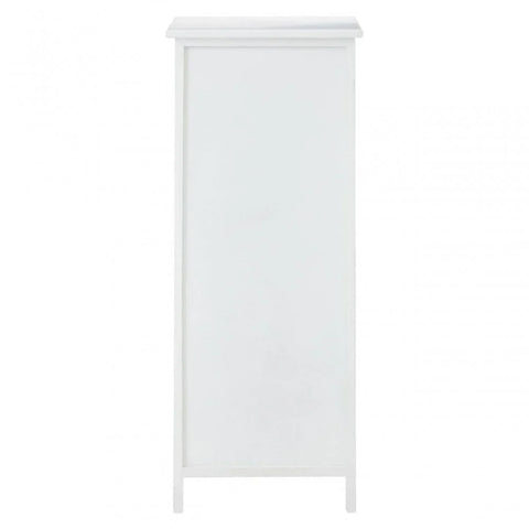 Kensington White 5 Drawers Tri Colour Chest
