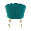 Marlow Velvet Scalloped Chair