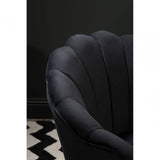 Marlow Velvet Scalloped Chair