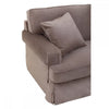 Camden Three Seat Velvet Chaise Sofa