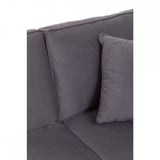 Camden Three Seat Velvet Sofa