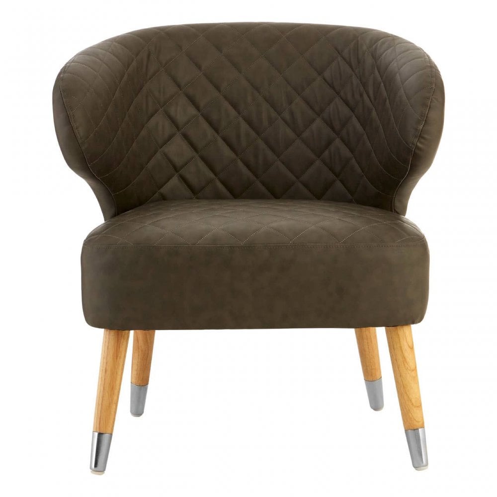Kingston Faux Leather Wingback Armchair
