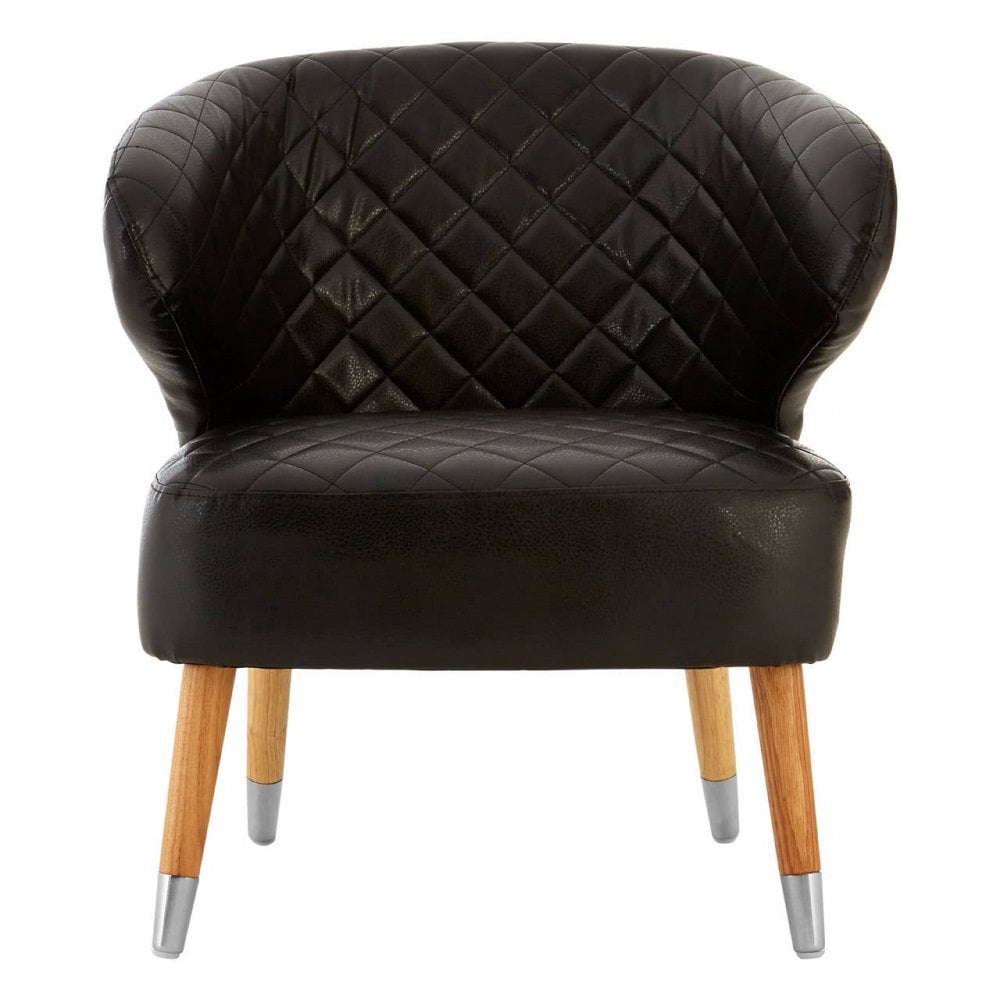 Kingston Faux Leather Wingback Armchair