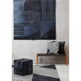 Camden Leather Pouffe