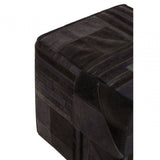 Camden Leather Pouffe