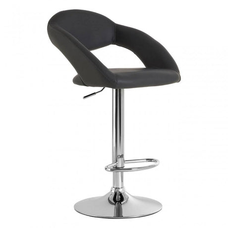 Tawny Faux Leather Bar Chair