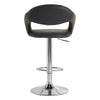 Tawny Faux Leather Bar Chair