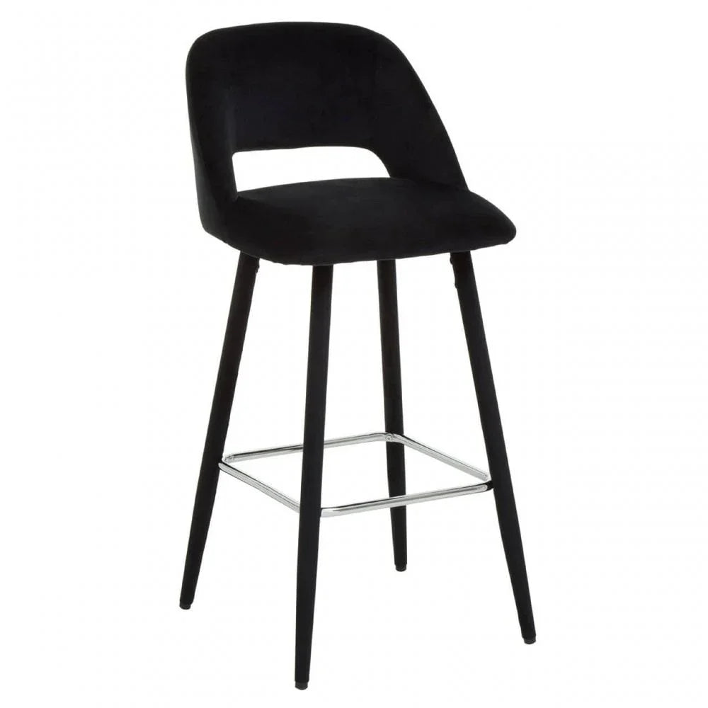 Ashton Velvet Bar Chair