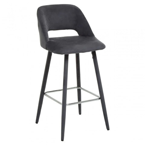 Ashton Velvet Bar Chair