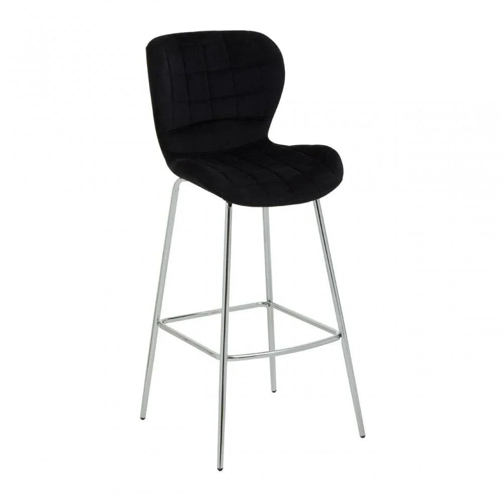 Chester Velvet Bar Chair
