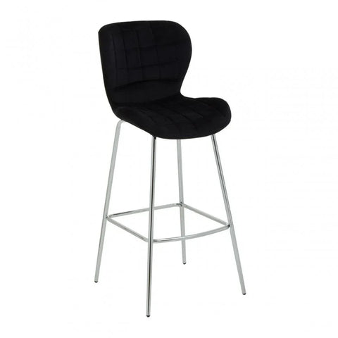 Chester Velvet Bar Chair
