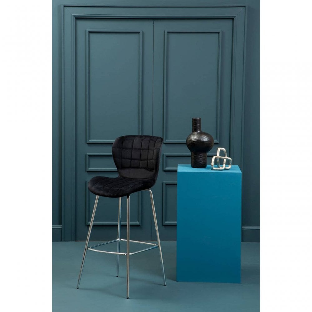 Chester Velvet Bar Chair