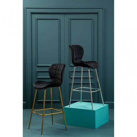 Chester Velvet Bar Chair