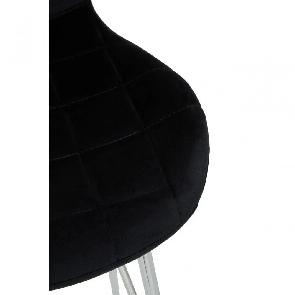 Chester Velvet Bar Chair