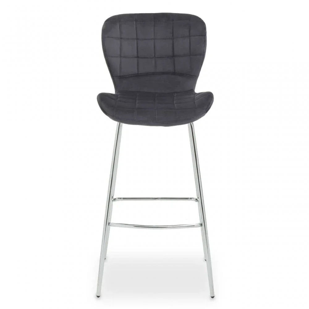 Chester Velvet Bar Chair