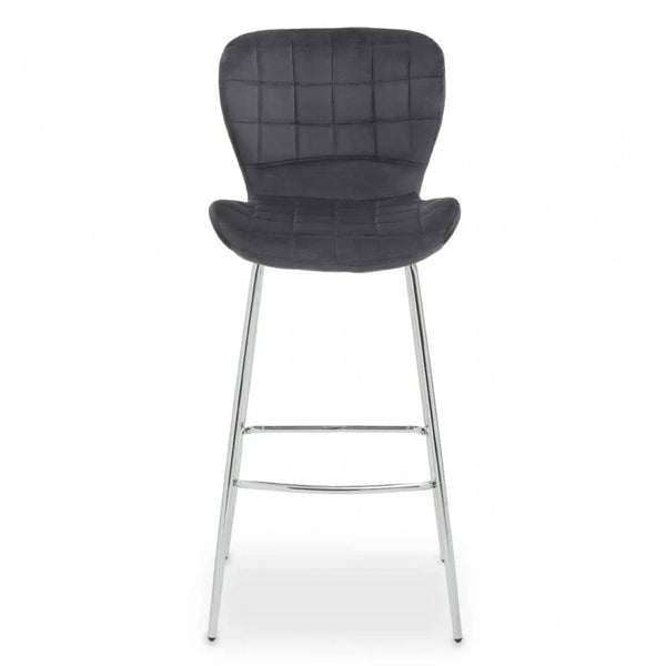 Chester Velvet Bar Chair