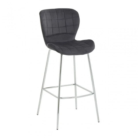 Chester Velvet Bar Chair