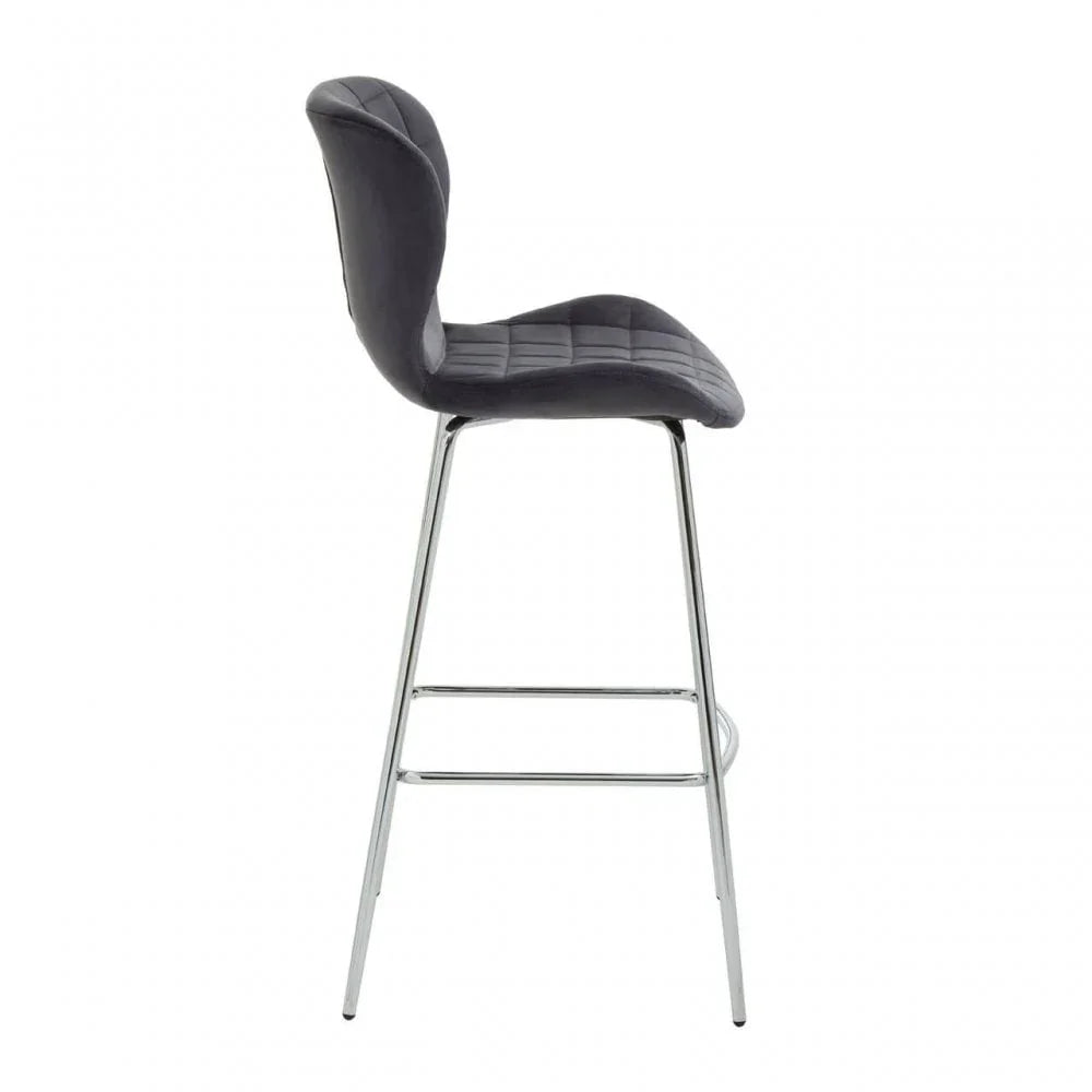 Chester Velvet Bar Chair