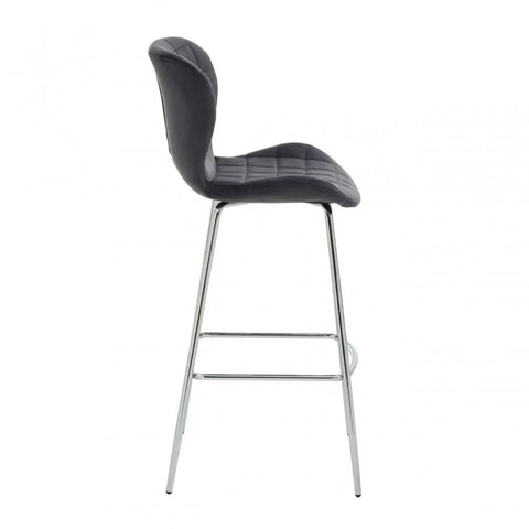 Chester Velvet Bar Chair