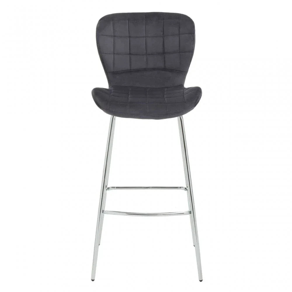 Chester Velvet Bar Chair