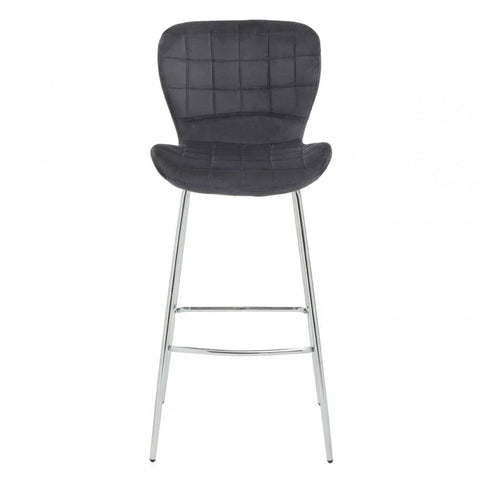 Chester Velvet Bar Chair