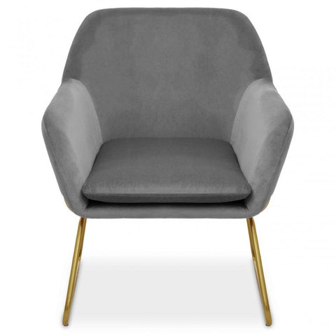 Franklin Velvet Armchair