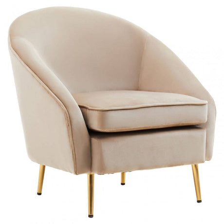 Charlotte Velvet Armchair