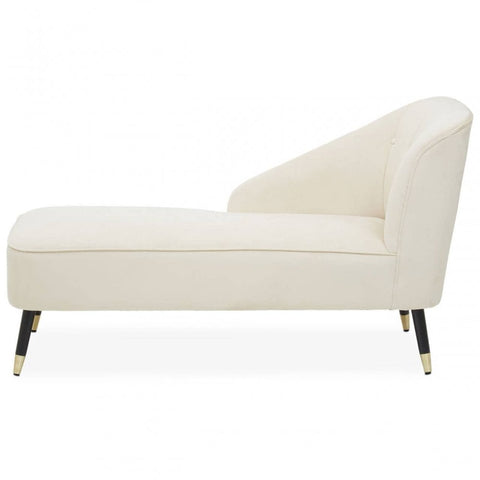 Arden Velvet Chaise Lounge