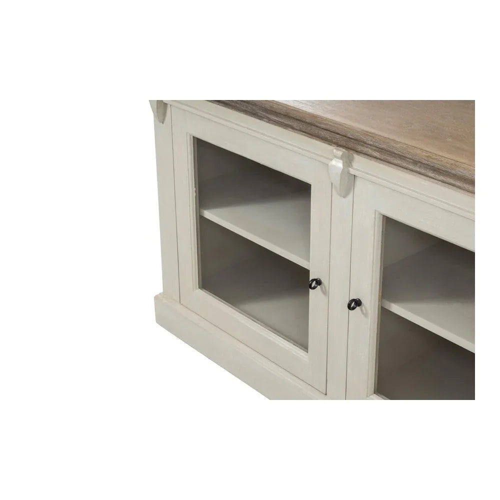 Cornwall Sideboard - Antique White/Oak Wash Top