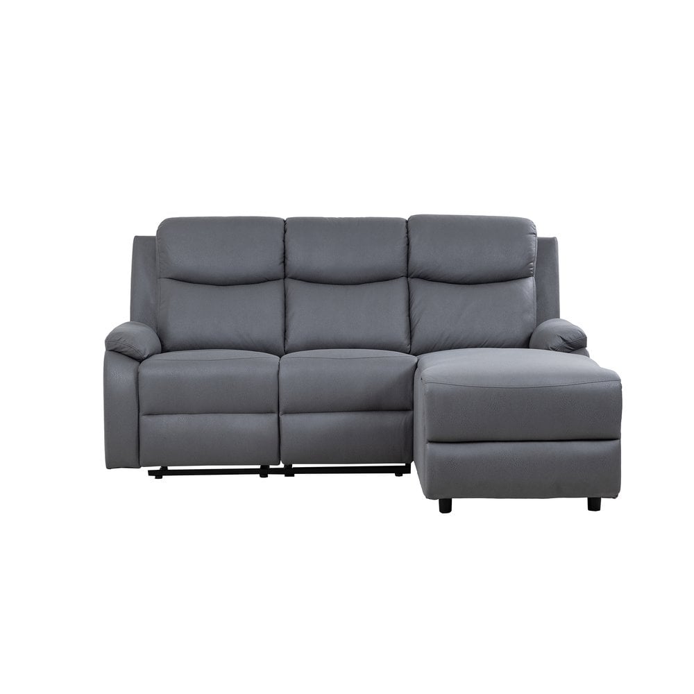 Crosby Corner Recliner - Right - Grey