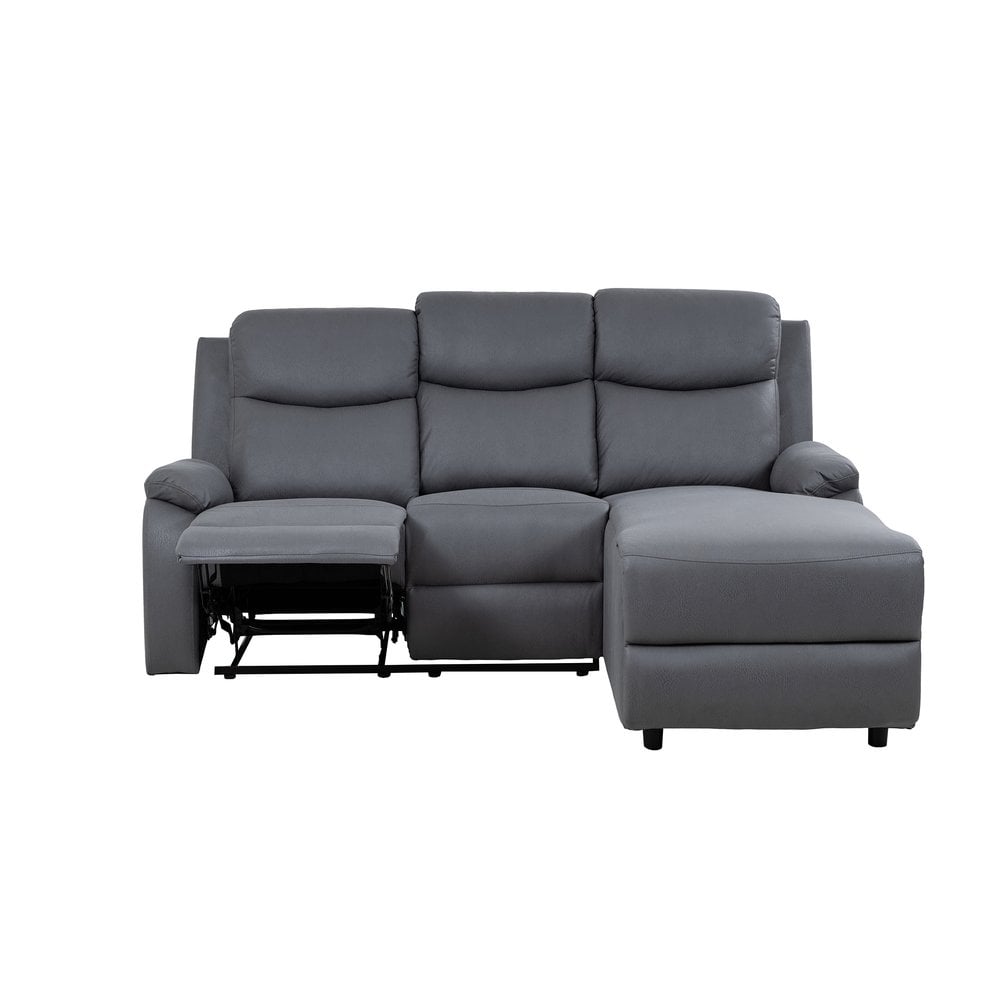 Crosby Corner Recliner - Right - Grey
