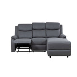 Crosby Corner Recliner - Right - Grey