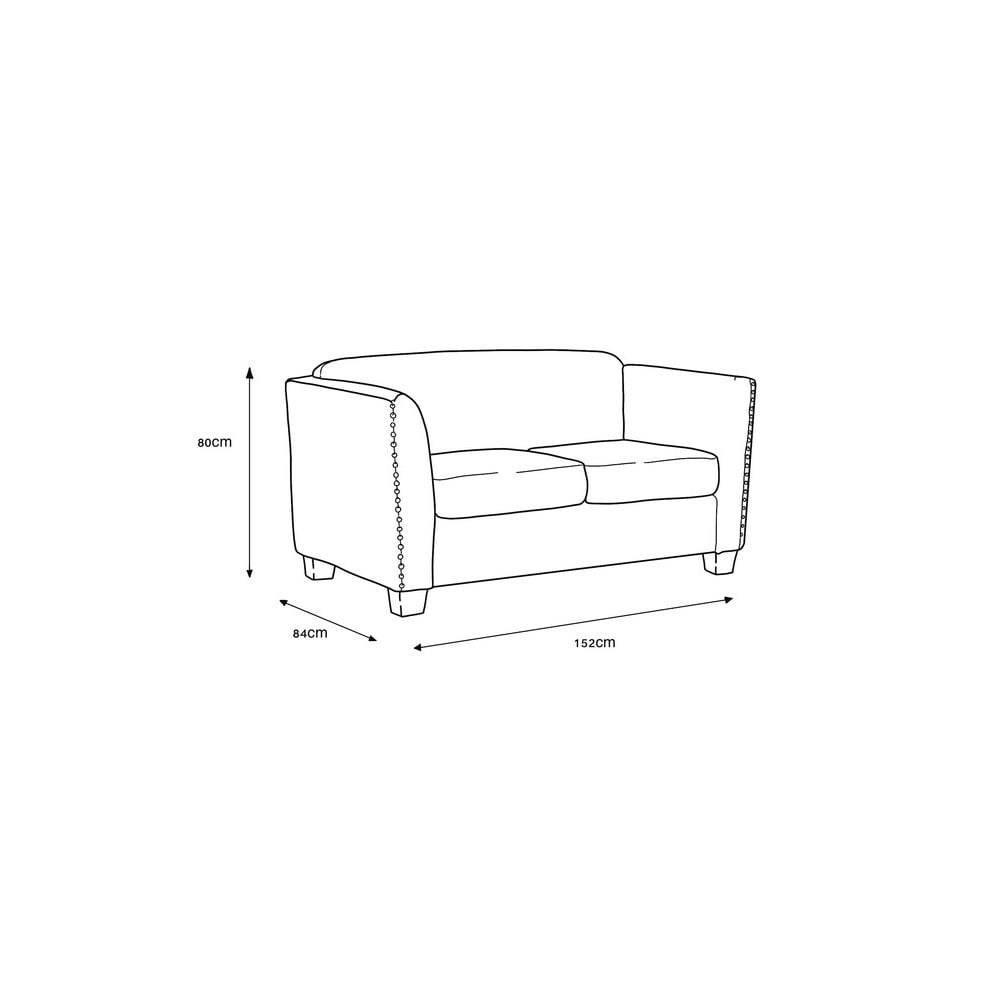 Dawson 2 Seater Sofa - Cream