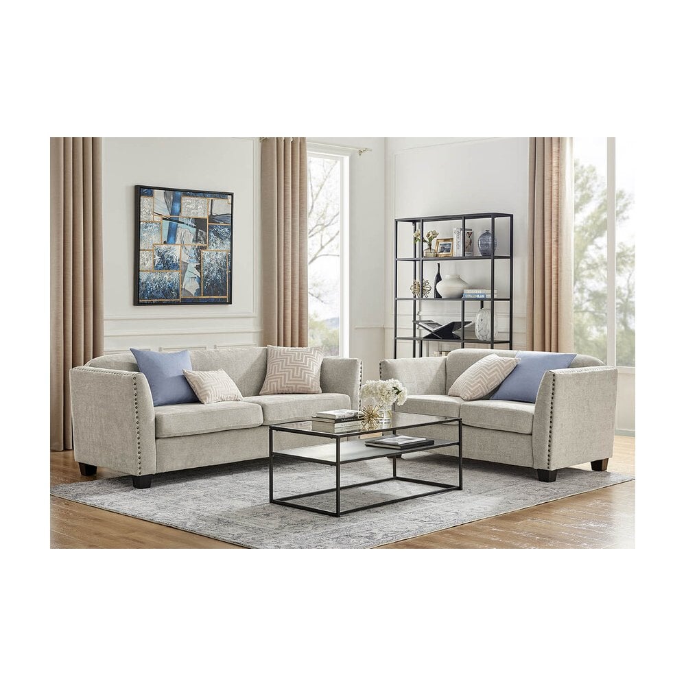 Dawson 3 Seater Sofa - Cream