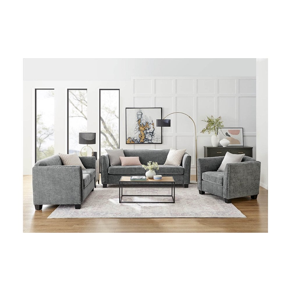 Dawson 3 Seater Sofa - Grey