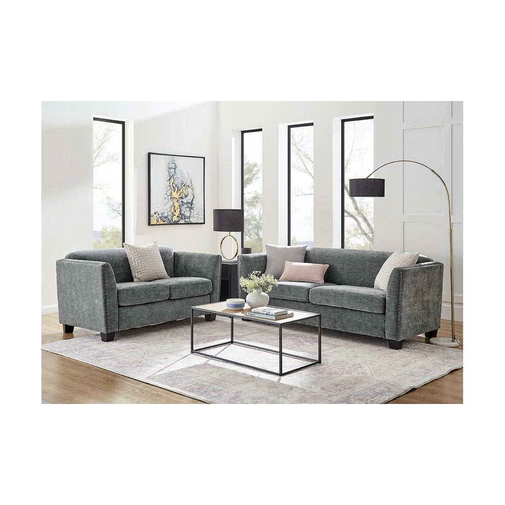 Dawson 3 Seater Sofa - Grey
