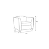 Dawson Armchair - Grey