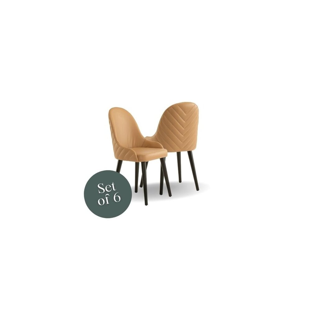 Dolce Chair - Beige (Set of 6)