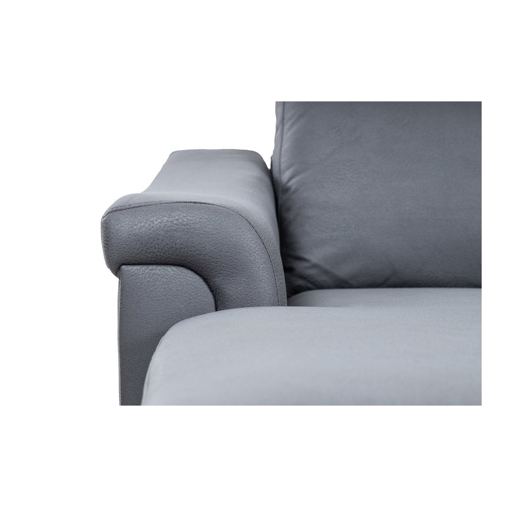 Douglas Corner Sofa-Leather Air-Grey