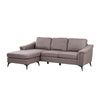 Douglas Corner Sofa-Leather Air-Nutmeg