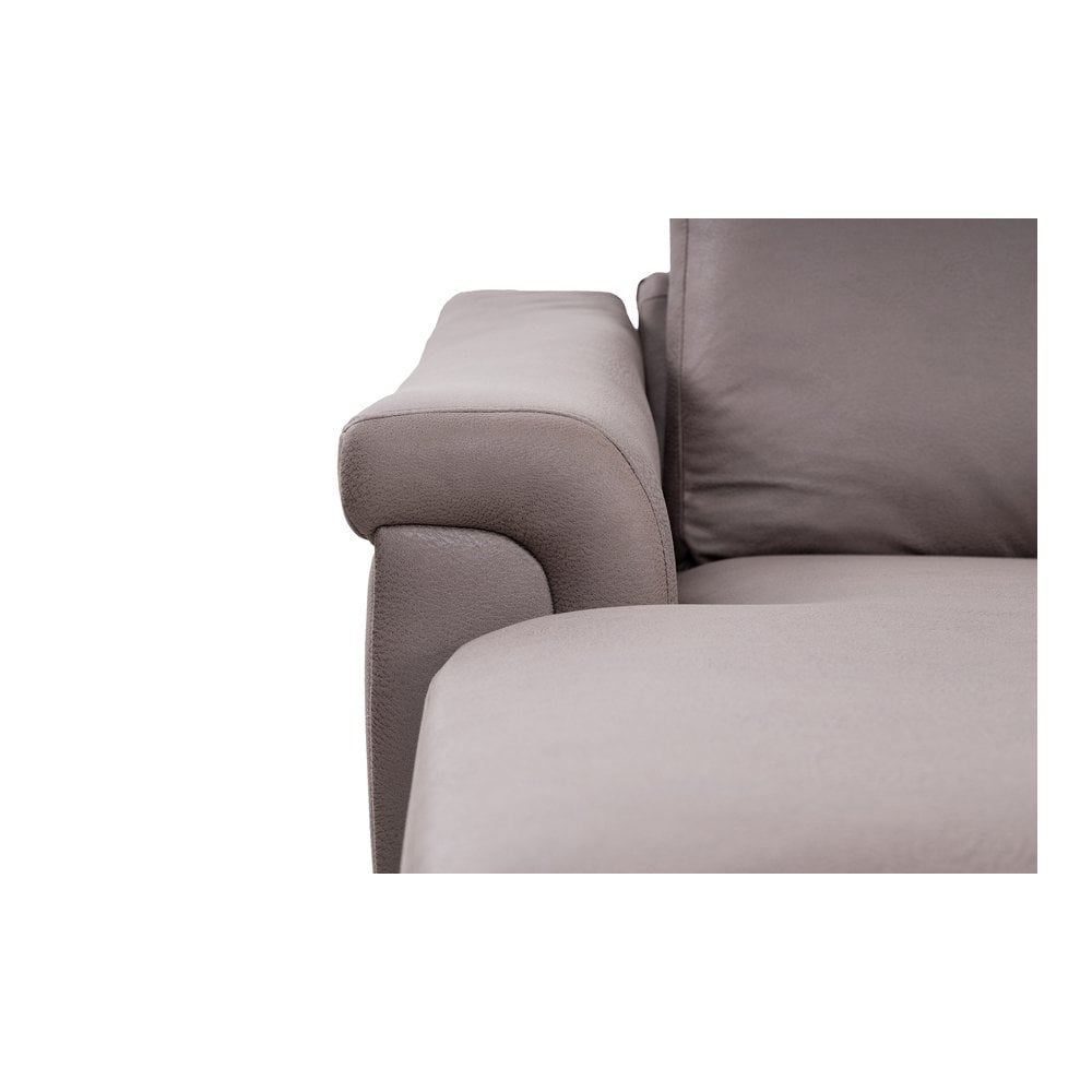 Douglas Corner Sofa-Leather Air-Nutmeg