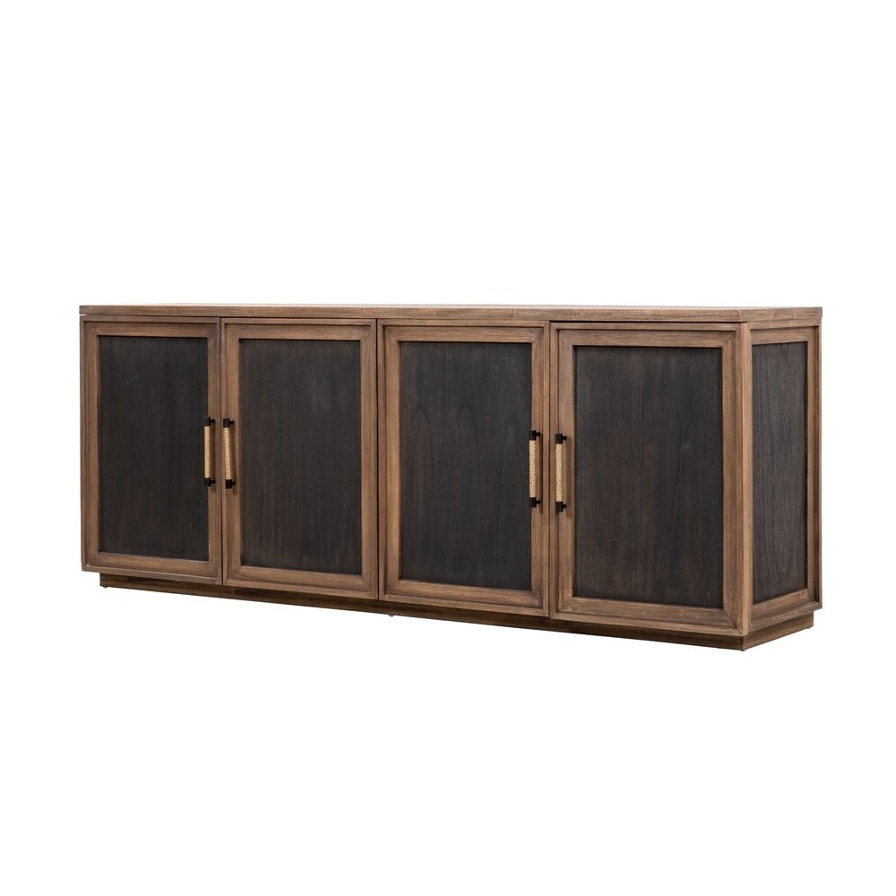 Elliot 4 Door Sideboard - American Oak Wash
