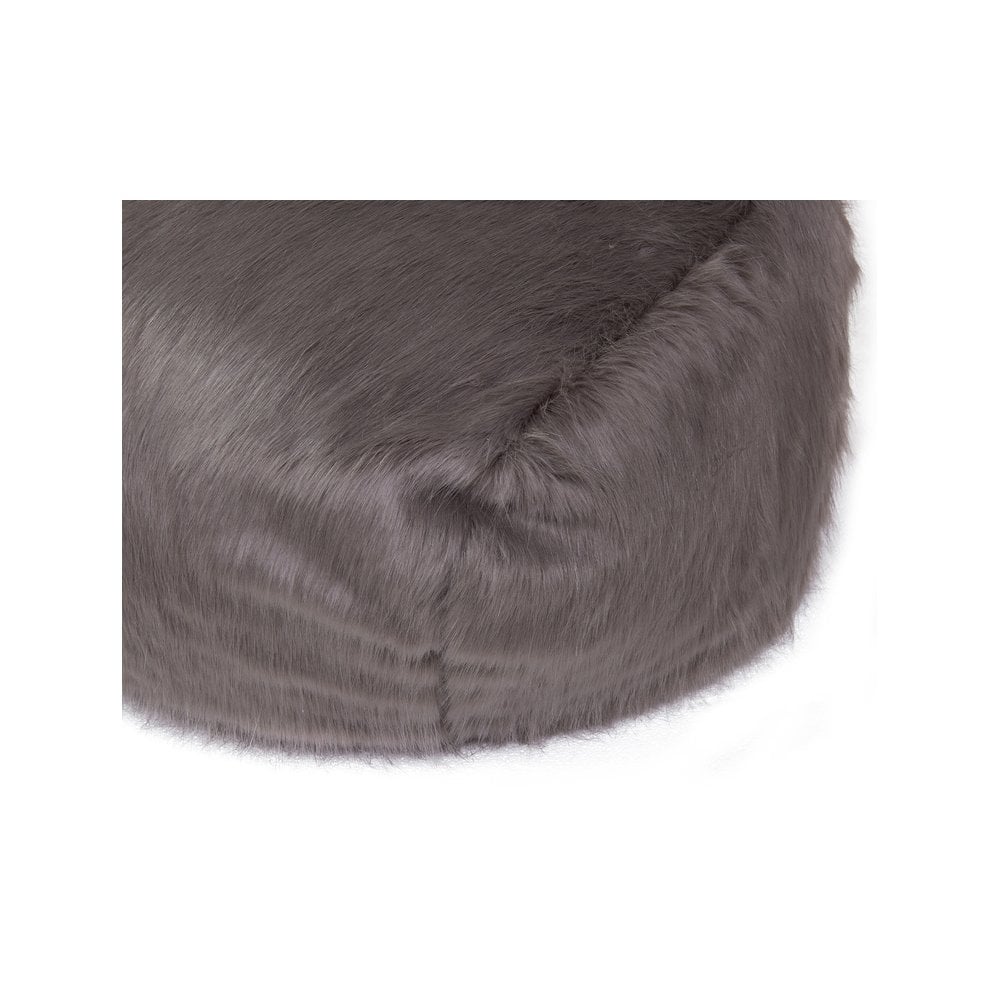 Faux Sheepskin Bean Bag