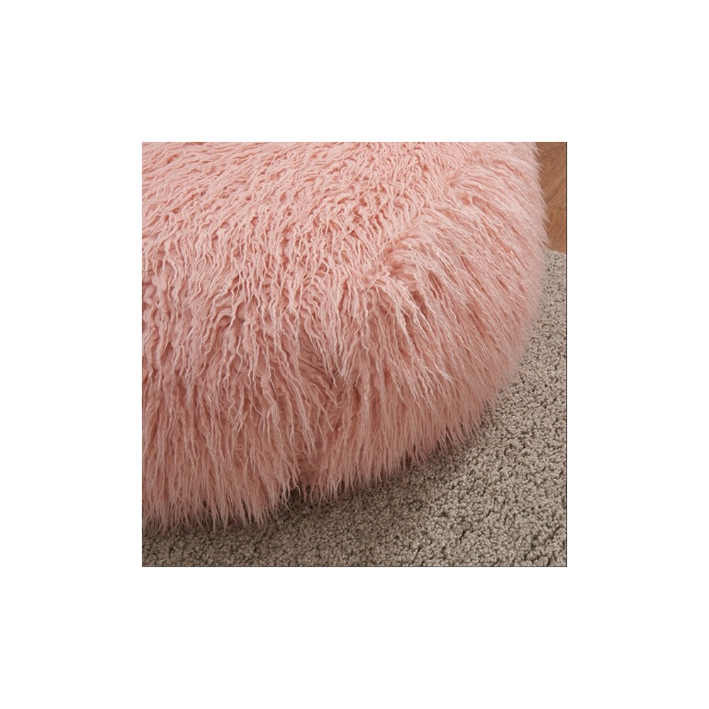 Faux Sheepskin Bean Bag