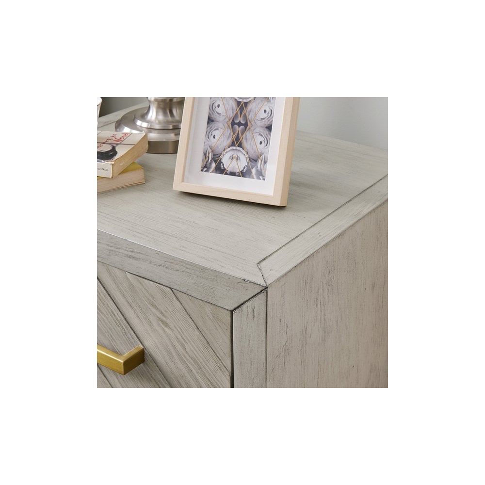 Gilroy 2 Drawer Side Table