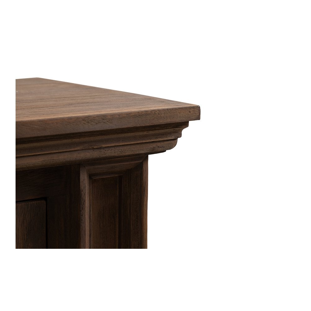 Harvard 2 Door Chest - Dark Bayur