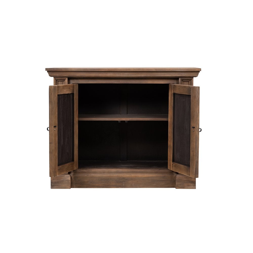 Harvard 2 Door Chest - Dark Bayur
