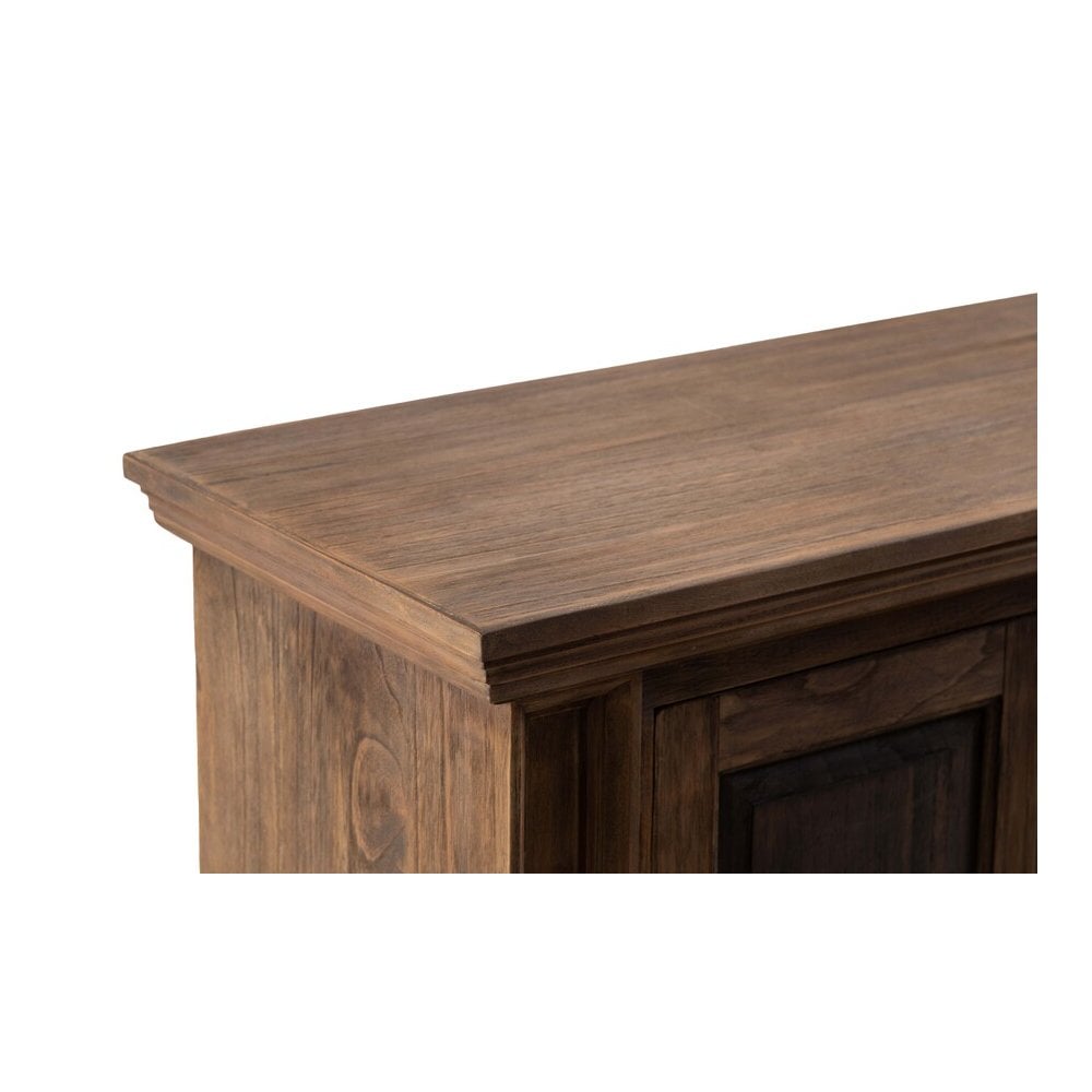 Harvard 2 Door Chest - Dark Bayur