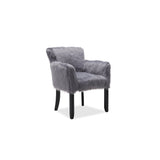 Heavy Shag Faux Sheepskin Tub Chair